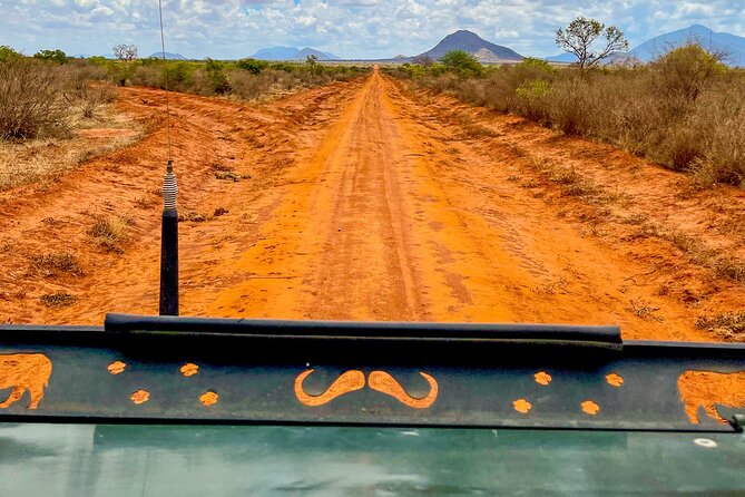 3 day Diani Beach To Tsavo East & West - Day 1 in Tsavo East, watering holes that pull animals in close