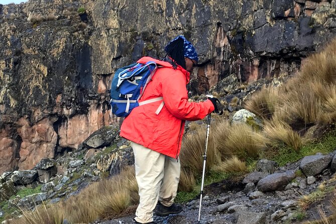 5 Days Mt. Kenya Sirimon route out Chogoria Route with Peak Circuit - Day 4: Dawn summit attempt at Point Lenana (4,985 m), then down to Chogoria Bandas (2,800 m)