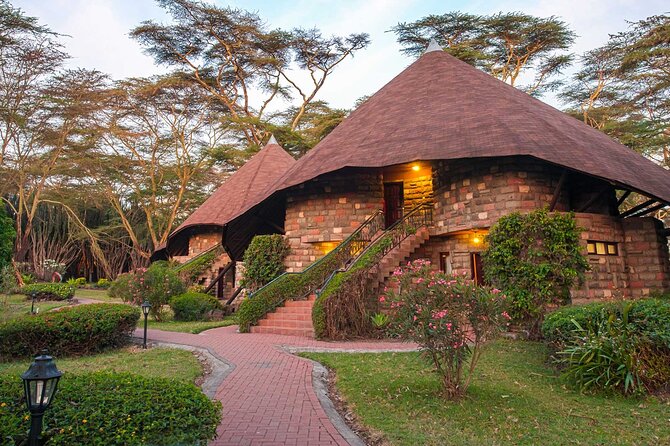 7 Day Private Jeep Safari, 5 star lodges with Balloon Ride Kenya - Hell’s Gate at 7:00 a.m.: white rhinos, possible flamingos, and biking with an escape hatch