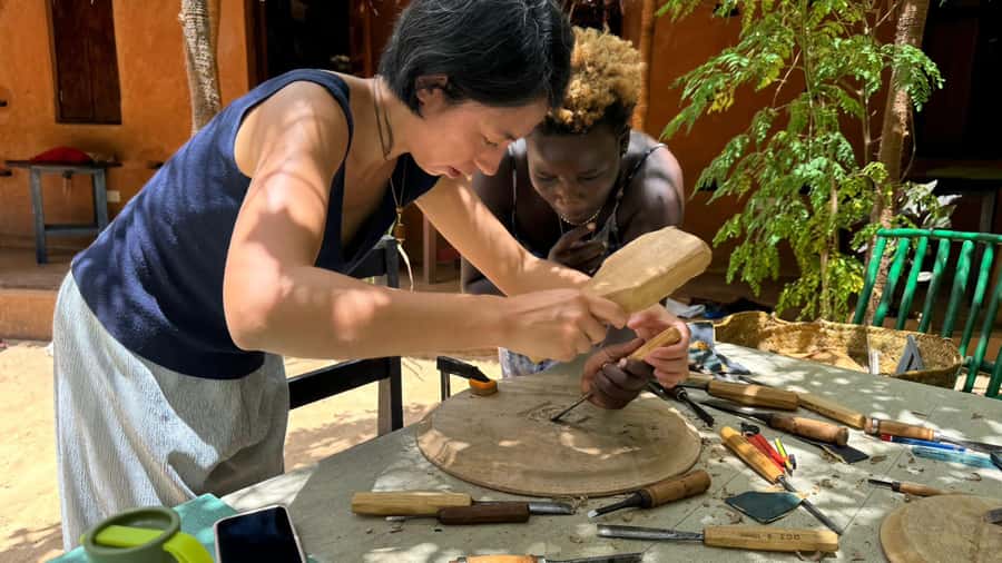 Beginner Swahili Woodcarving Classes with Woman Woodcarver - Why Swahili woodcarving is worth your time on Lamu