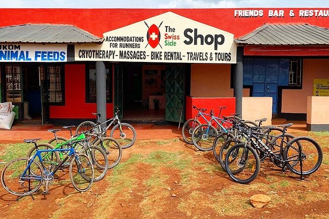 Bike Rental at Home of Champions - Iten Kenya - Getting the bike from Swiss Side Shop in Iten