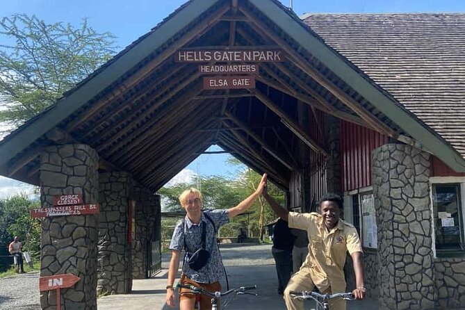 Bike Tour at Hell's Gate National Park, Boat Ride at L. Naivasha - Ol Jorowa Gorges: that one-hour hike is your breathing space