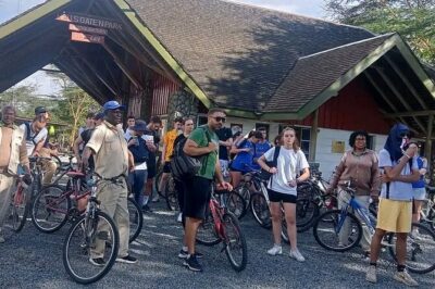 Bike Tour at Hell’s Gate National Park, Boat Ride at L. Naivasha