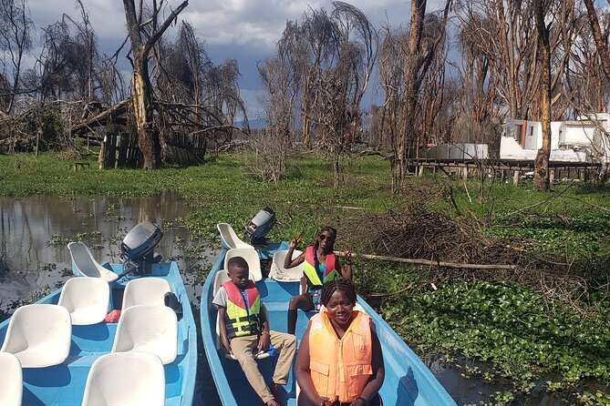 Day trip to Hells Gate National Park with boat ride on Lake Naivasha - Lake Naivasha: lunch timing and the one-hour boat ride for hippos and birds