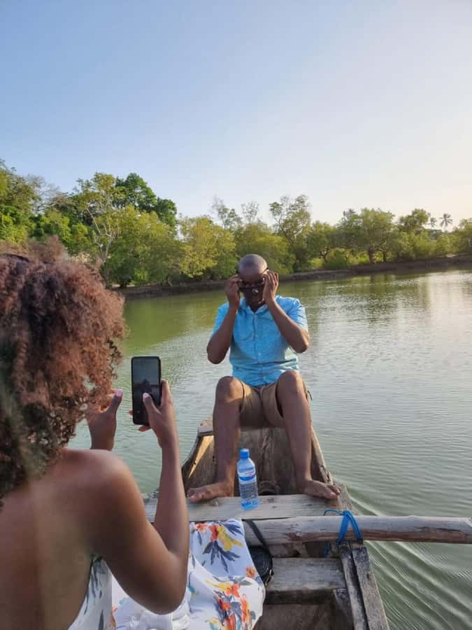 Diani Beach: Kongo River Estuary Sundowner Boat Tour - Private tuk tuk pickup in Diani: where the tour starts