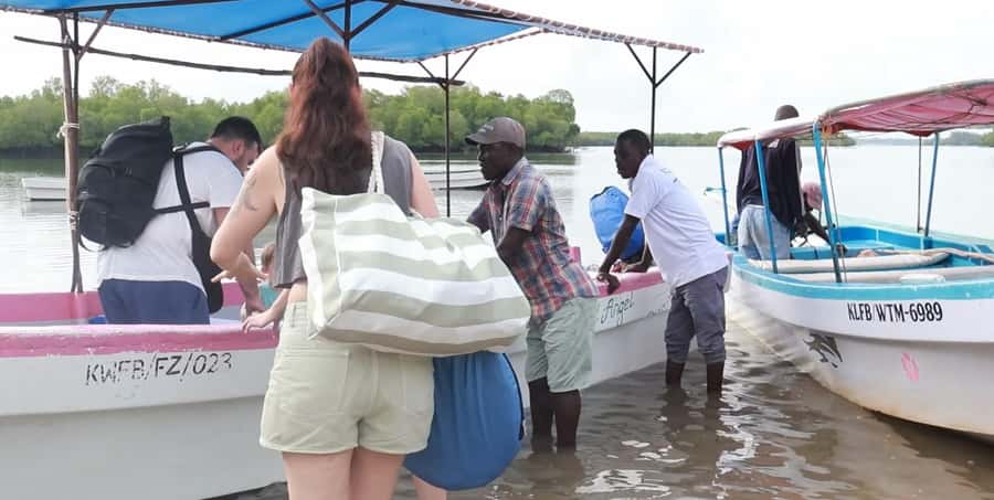 From Diani Beach: Funzi Island Full Day Excursion with Lunch - Riding the Ramisi River in a Motorized Canoe