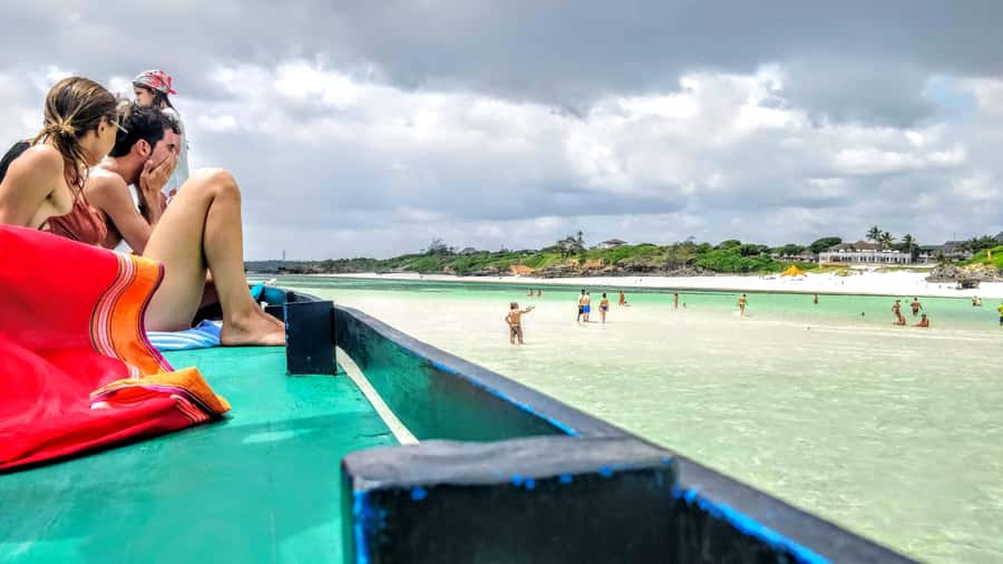 From Mombasa: Watamu Marine Park & Sudi Island Excursion - Beach break and a swim in clear coastal water