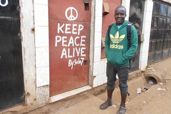 Kibera culture tour - Kibera alleys, history in plain talk, and how the network works