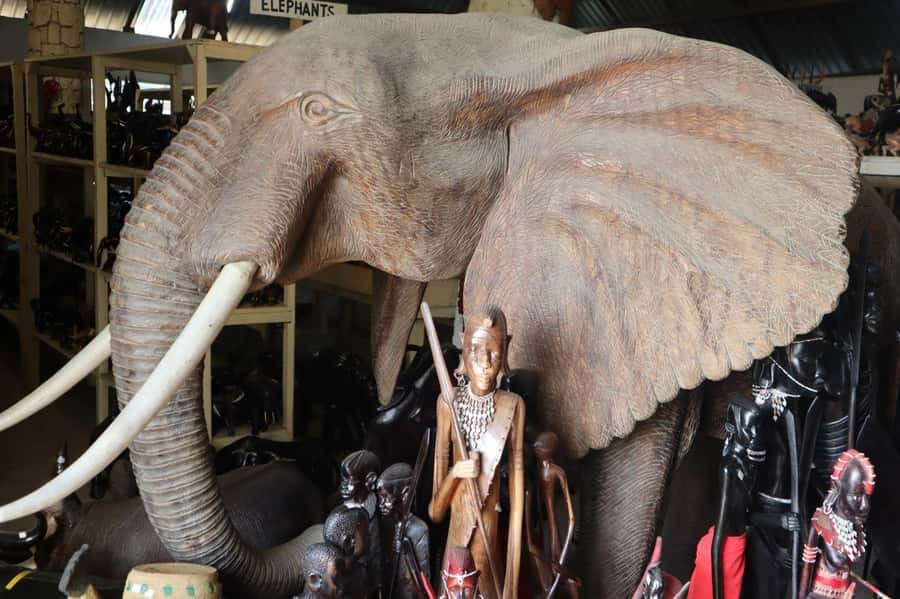 mombasa city tour full day - Akamba Village wood market: seeing craft up close at scale