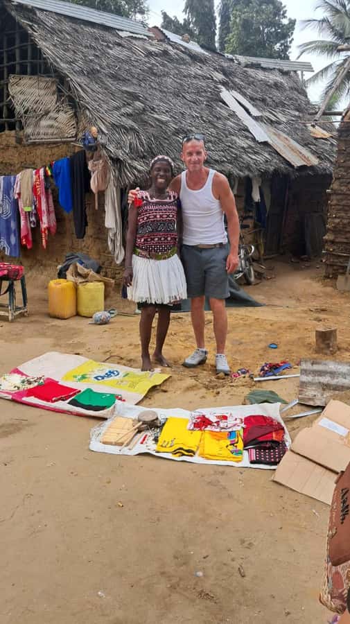 Mombasa Cultural & Wildlife Experience - Entering a Real Mijikenda Village with Village Elders