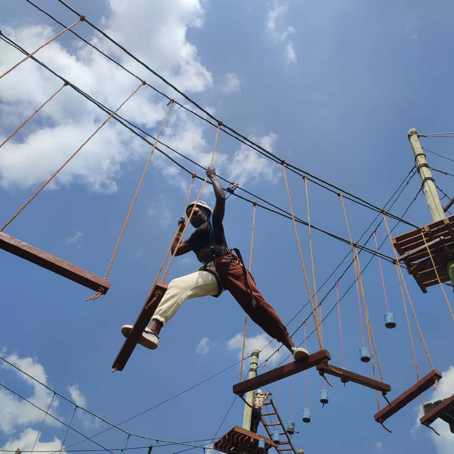 Nairobi: 1 Day of Pure Adrenaline Adventure in Kenya - Burudani Adventure Park and Nairobi treetops, the adrenaline starts early