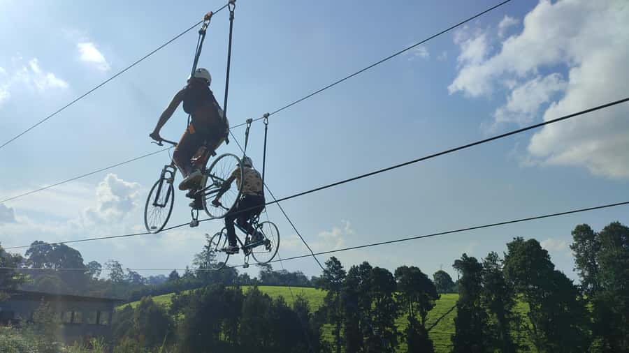 Nairobi: 1 Day of Pure Adrenaline Adventure in Kenya - High ropes level 1 or level 2, how to pick your comfort zone