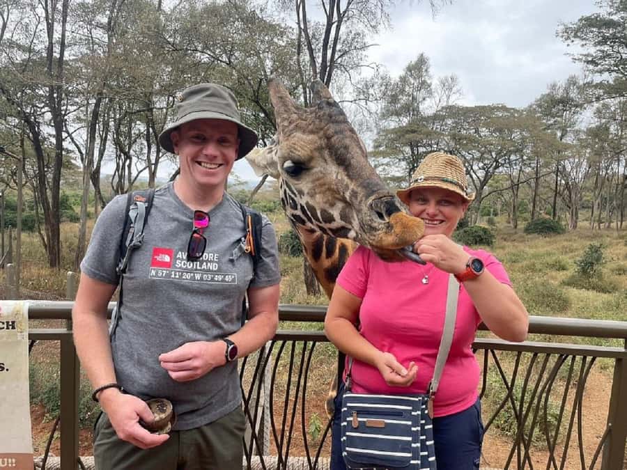 Nairobi:Giraffe Center, Baby Elephant and Beads factory Tour - David Sheldrick Elephant Orphanage in Nairobi National Park