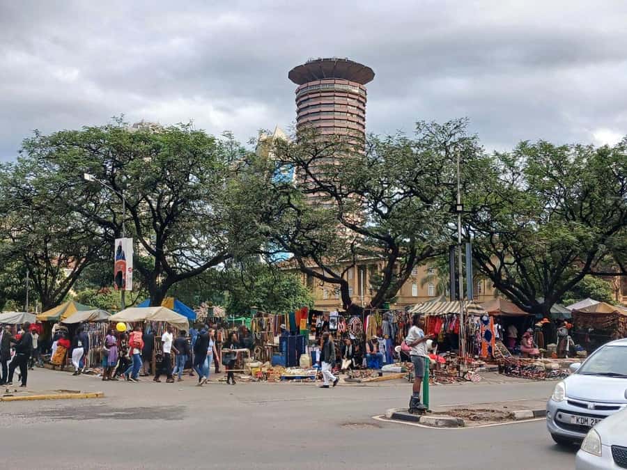 Nairobi Walking Tour: Downtown & City Tour - McMillan Memorial Library and Kenyatta Avenue: the city’s built storyline
