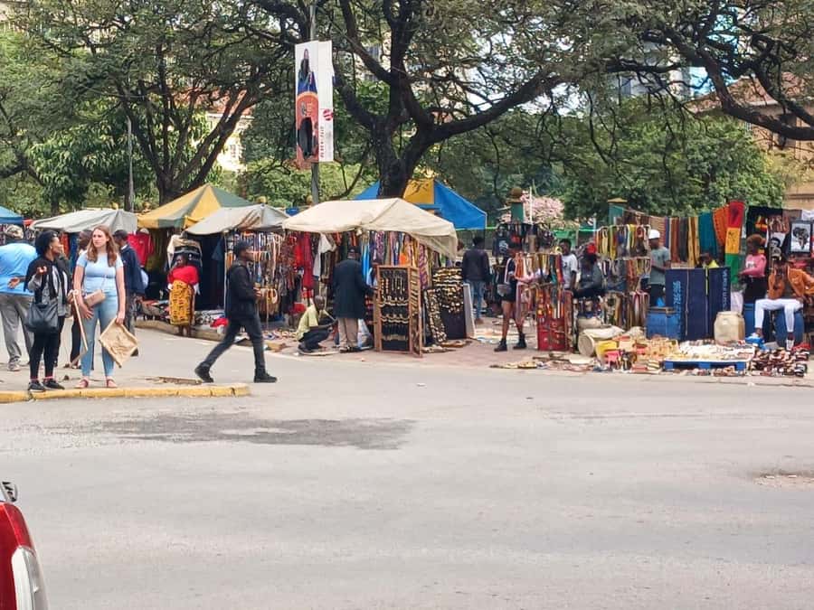 Nairobi Walking Tours, Historic and Modern Highlights - City Market Street Food and Swahili Practice