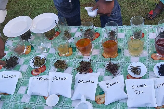 Purple Tea Farm Tour from Nairobi City - Specialty Tea Tasting - Lunch plus tastings: how to turn eating into a tasting lesson